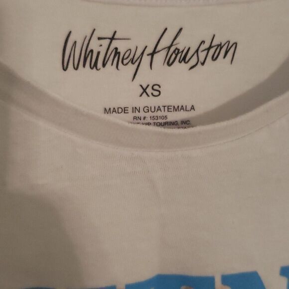 Whitney Houston xs tshirt womens - Picture 2 of 3